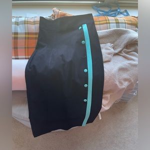 Rock Steady Mint Stripe Pencil Skirt